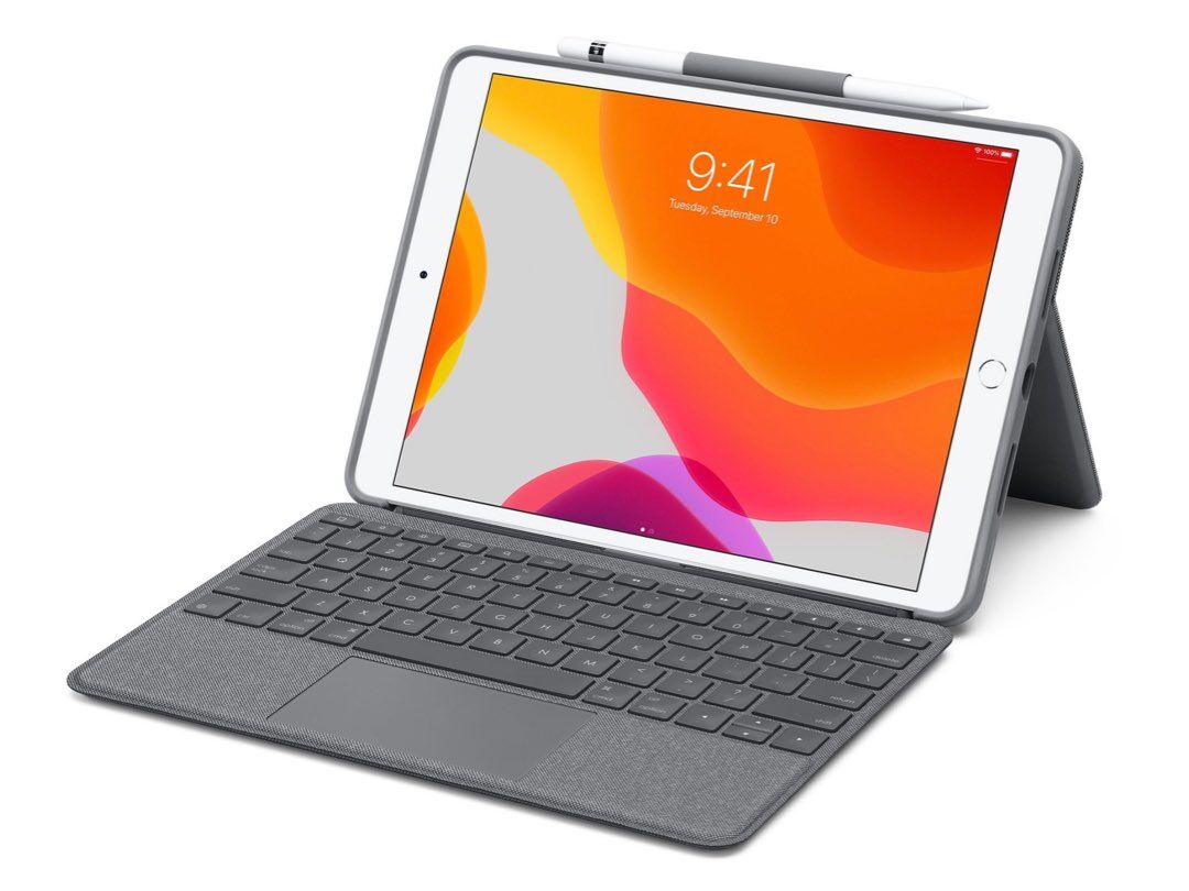 Hier sollte eigentlich ein Bild vom Logitech Keyboard Case für iPad sein :/